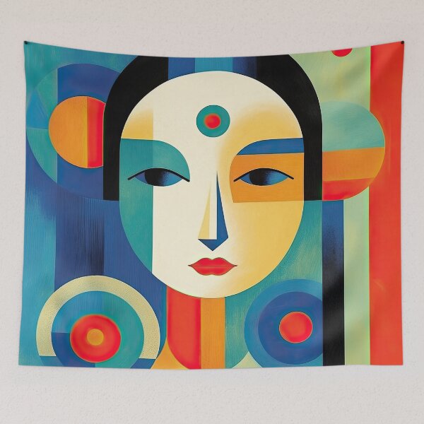 Item preview, Explore Simplistic & Minimalistic Japanese Geisha Portraits with a Majestic Touch designed and sold by ArtificialGenes.