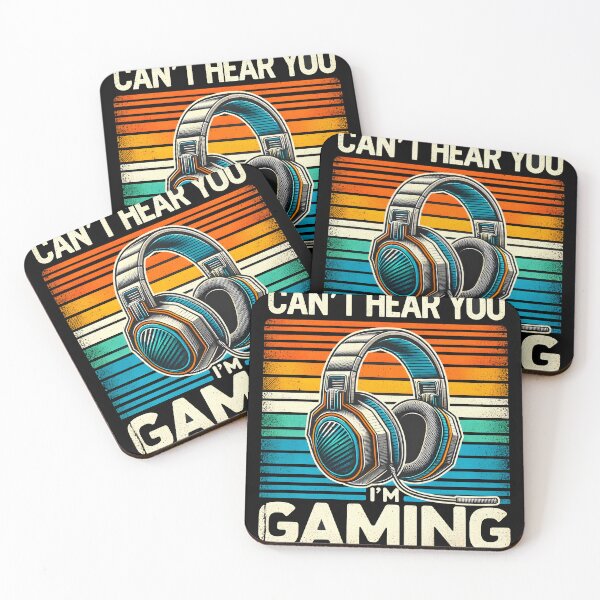 Item preview, Retro Gamer: Lost in the Sound - Gamer Can't Hear you I'm gaming designed and sold by Studio-Mind.