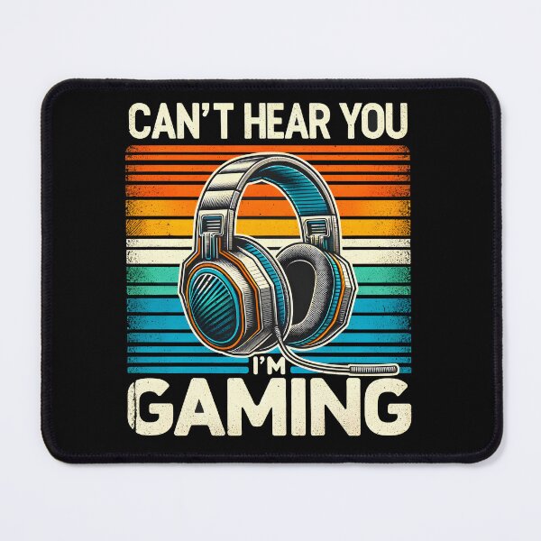 Item preview, Retro Gamer: Lost in the Sound - Gamer Can't Hear you I'm gaming designed and sold by Studio-Mind.