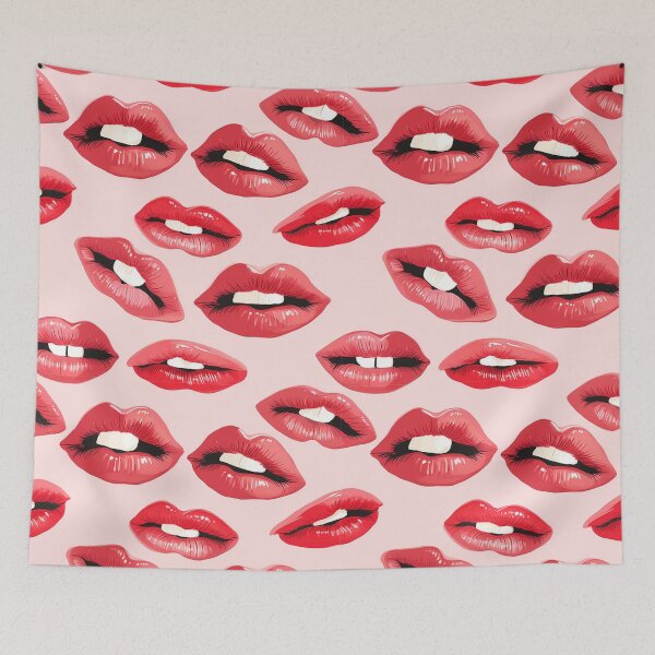 Item preview, Lip Smackin’ Digital Pattern designed and sold by zolarche.
