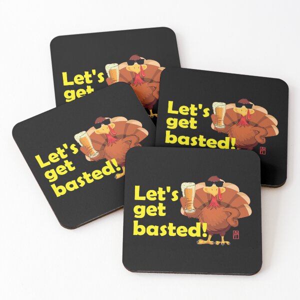 Item preview, Let's get basted! - Happy Thanksgiving Day - Good fun designed and sold by ArtProjectShop.