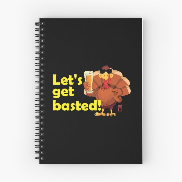 Item preview, Let's get basted! - Happy Thanksgiving Day - Good fun designed and sold by ArtProjectShop.