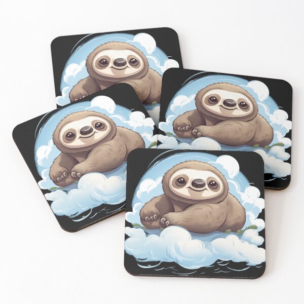Item preview, Sloth Stack. Funny Gifts For Sloth Lovers 3/3 designed and sold by MatSatArt.