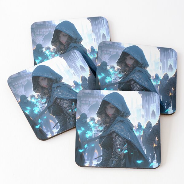 Item preview, Cool Stealthy City Assassin Anime Girl designed and sold by bubblegoth.
