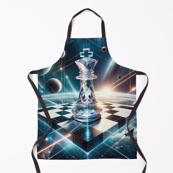 Item preview, Crystaline Chess King in Space designed and sold by arcanemuse.