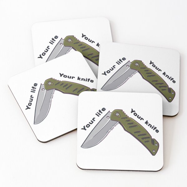 Item preview, Su navaja plegable: equipo táctico EDC. Verde designed and sold by Perke8.