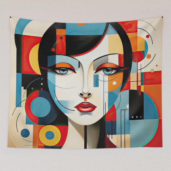 Item preview, Explore Simplistic & Minimalistic Japanese Geisha Portraits with a Majestic Touch designed and sold by ArtificialGenes.