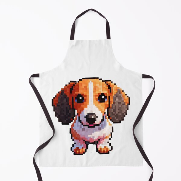 Item preview, Dachshund Pixel Art style no background #3 designed and sold by AIrtisticPrints.