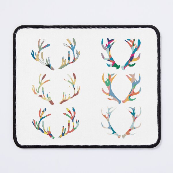 Item preview, Antler Wall Art – Abstract Deer Line Art Collection designed and sold by iampaulmorris.