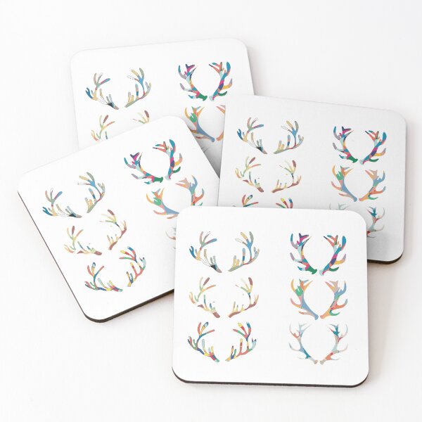 Item preview, Antler Wall Art – Abstract Deer Line Art Collection designed and sold by iampaulmorris.