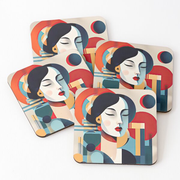 Item preview, Explore Simplistic & Minimalistic Japanese Geisha Portraits with a Majestic Touch designed and sold by ArtificialGenes.