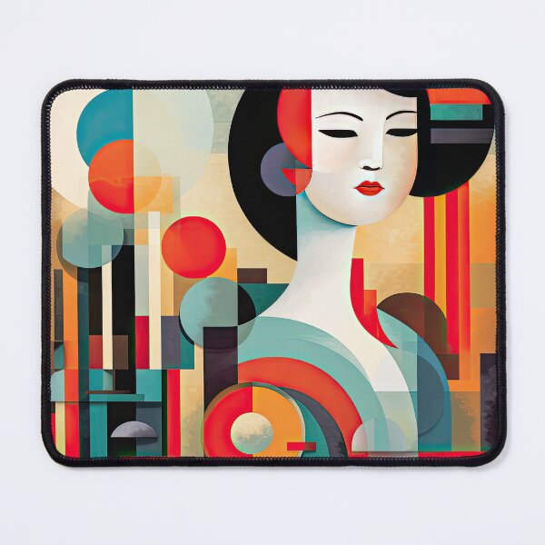 Item preview, Explore Simplistic & Minimalistic Japanese Geisha Portraits with a Majestic Touch designed and sold by ArtificialGenes.