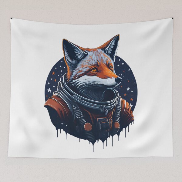 Item preview, Astronaut Fox 01 designed and sold by Rafael Branco.