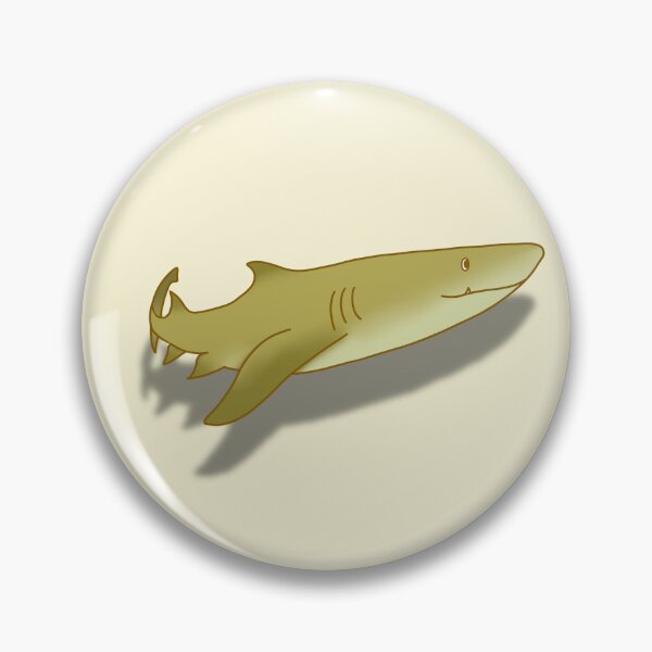 Item preview, Silly Derpy Yellow Lemon Shark designed and sold by RoeHasArt.