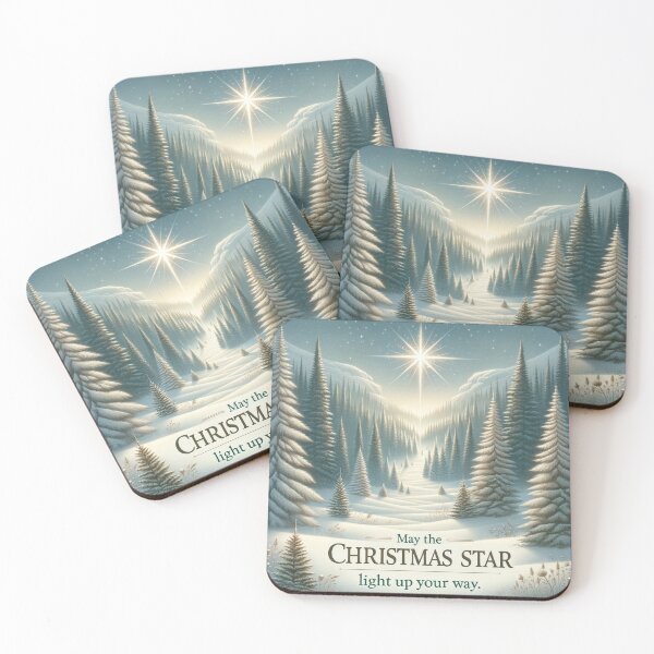 Item preview, May the Christmas Star Light Up Your Way designed and sold by ZenEverAI.