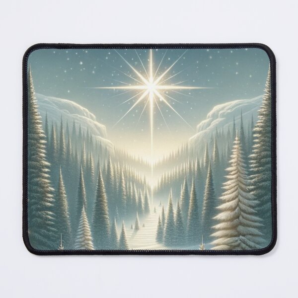 Item preview, May the Christmas Star Light Up Your Way designed and sold by ZenEverAI.