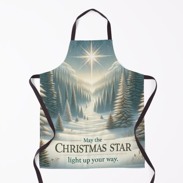 Item preview, May the Christmas Star Light Up Your Way designed and sold by ZenEverAI.