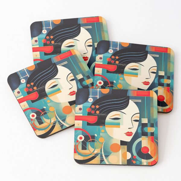 Item preview, Explore Simplistic & Minimalistic Japanese Geisha Portraits with a Majestic Touch designed and sold by ArtificialGenes.