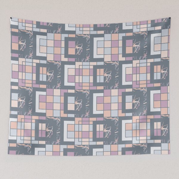 Item preview, Pantone’s Intangible Squares and Scribbles designed and sold by mixMixtli.