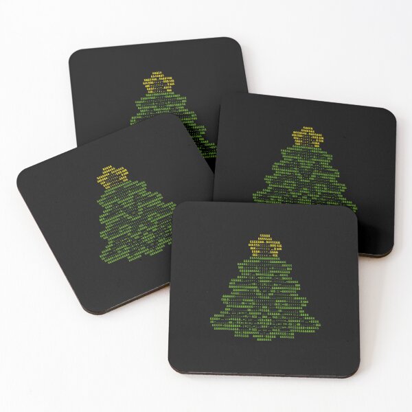 Item preview,  Ascii art Christmas Tree designed and sold by pinimgart.