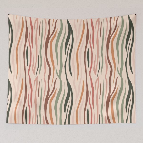 Item preview, Zebra Pattern 03 - Floral Palette designed and sold by Megs Lang.