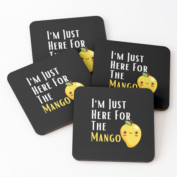 Item preview, Funny Vegans I'm Just Here For The Mango Cool Vegetarian World Vegan Day designed and sold by AmeliaShirts.