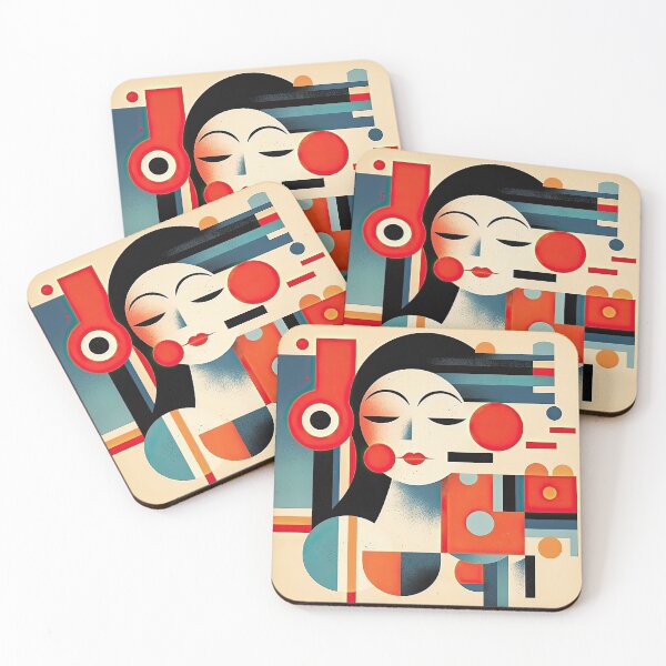 Item preview, Explore Simplistic & Minimalistic Japanese Geisha Portraits with a Majestic Touch designed and sold by ArtificialGenes.