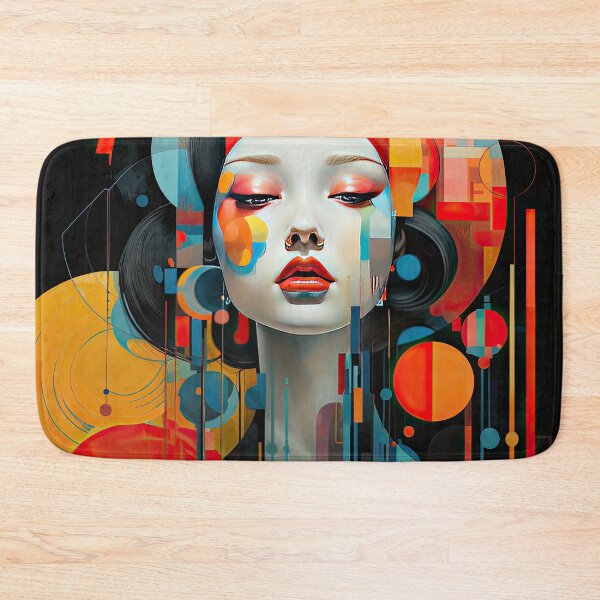 Item preview, Explore Simplistic & Minimalistic Japanese Geisha Portraits with a Majestic Touch designed and sold by ArtificialGenes.
