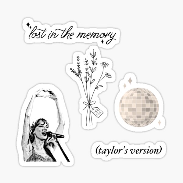 Taylor Swift Lover Album Sticker Pack Brand New Rare Merch Sticker Set