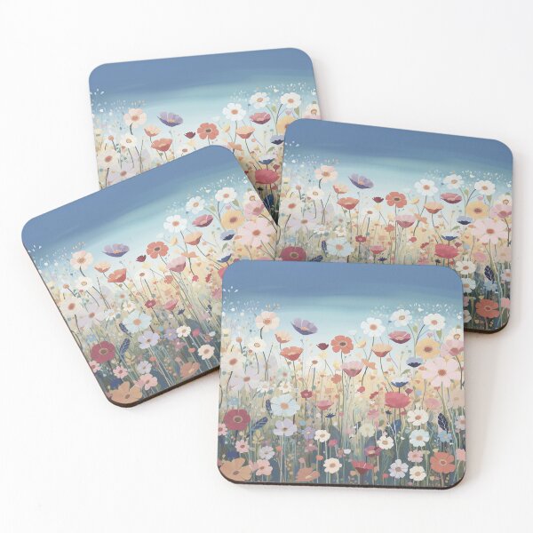 Item preview, Blossoming Colorful Flowers Restrained designed and sold by 4TeeToo.