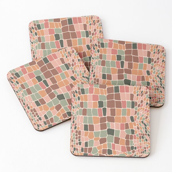 Item preview, Crocodile Pattern 02 - Floral Palette designed and sold by Megs Lang.
