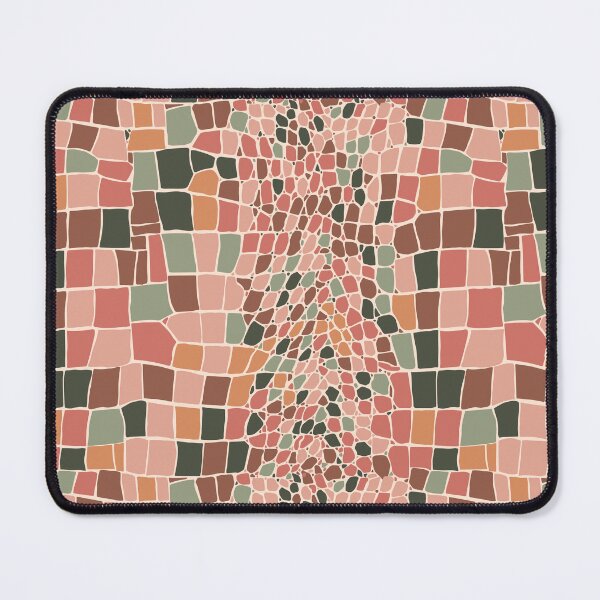 Item preview, Crocodile Pattern 03 - Floral Palette designed and sold by Megs Lang.