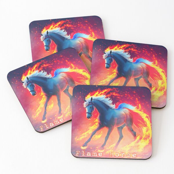 Item preview, Flame Horse designed and sold by DreamistStore.