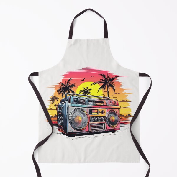 Item preview, ghettoblaster with sunset designed and sold by supersanko.