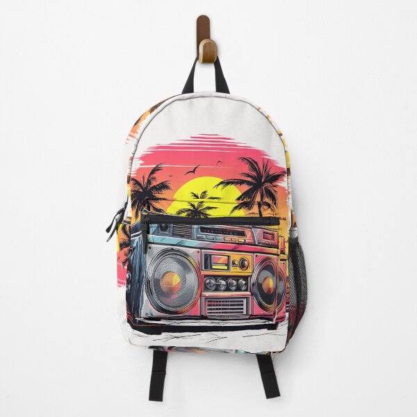 Item preview, ghettoblaster with sunset designed and sold by supersanko.