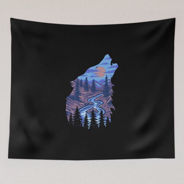 Item preview, Take me to the mountains!  Howling Wolf  designed and sold by Kathleen Douglas.