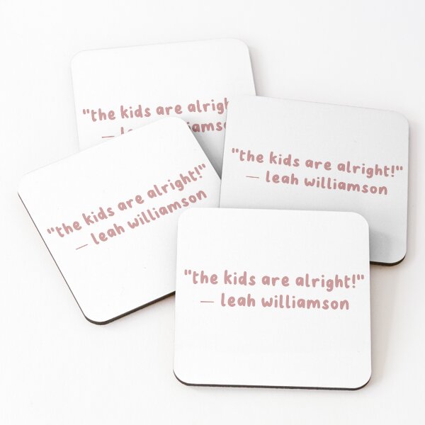 Item preview, THE KIDS ARE ALRIGHT - LEAH WILLIAMSON designed and sold by Only Womens Football.
