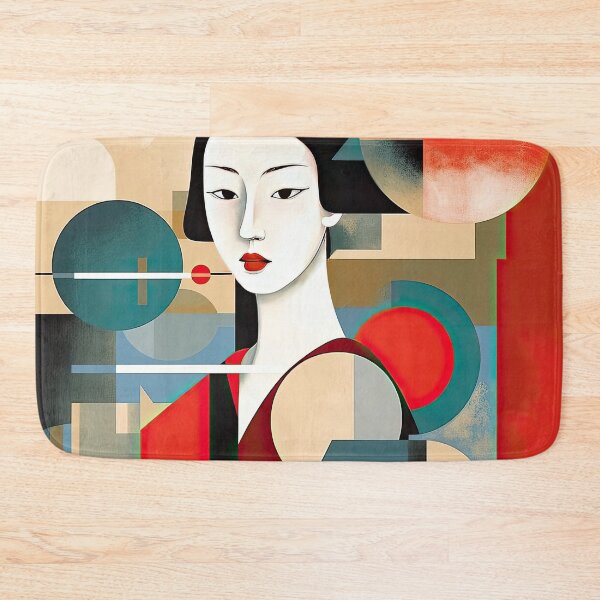 Item preview, Explore Simplistic & Minimalistic Japanese Geisha Portraits with a Majestic Touch designed and sold by ArtificialGenes.