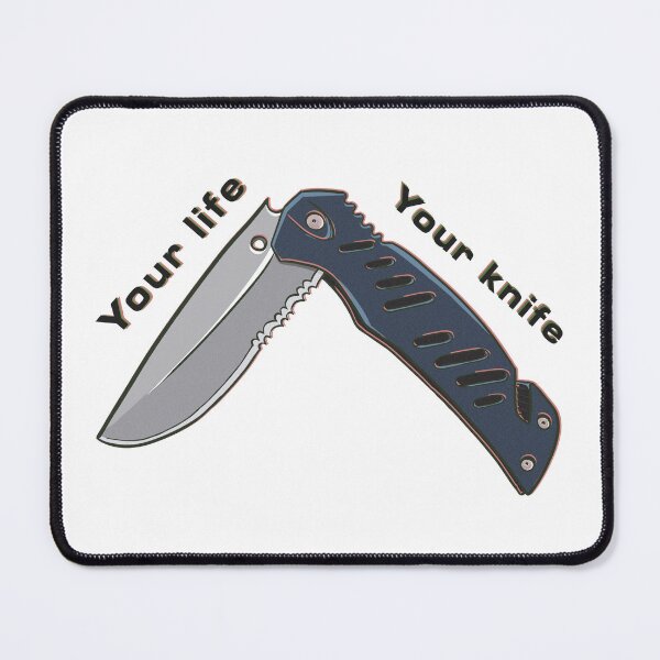 Item preview, Your folding knife - tactical edc gear. Blue designed and sold by Perke8.