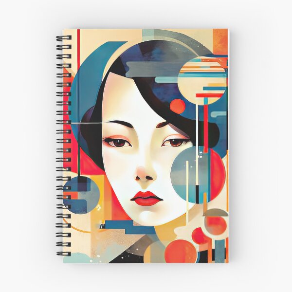 Item preview, Explore Simplistic & Minimalistic Japanese Geisha Portraits with a Majestic Touch designed and sold by ArtificialGenes.