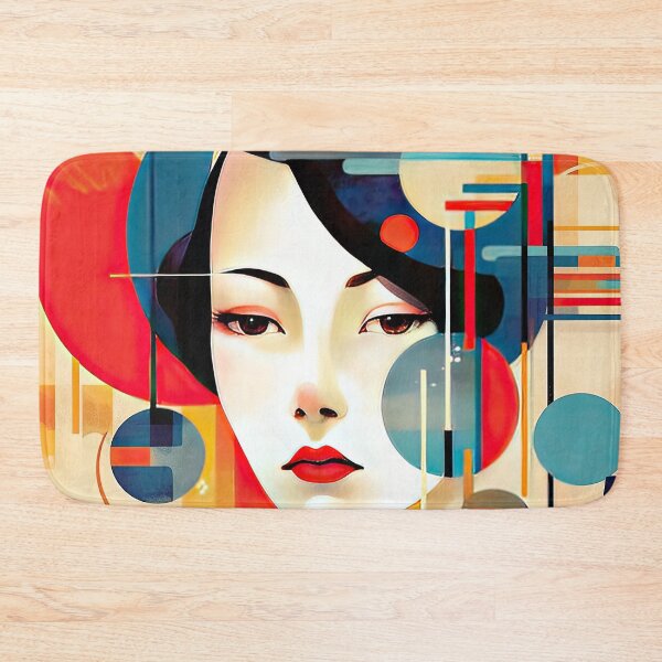 Item preview, Explore Simplistic & Minimalistic Japanese Geisha Portraits with a Majestic Touch designed and sold by ArtificialGenes.