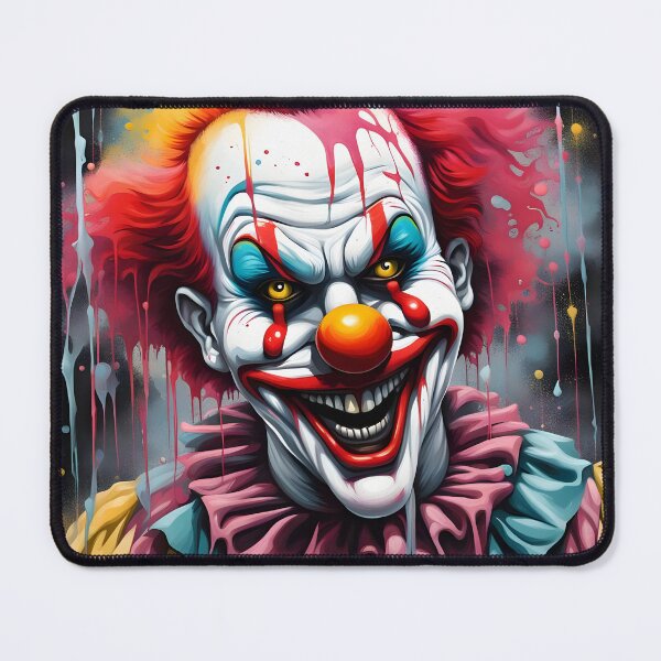 Item preview, Nightmare Carnival: Dripping Spray Paint Clown designed and sold by javaoverride.