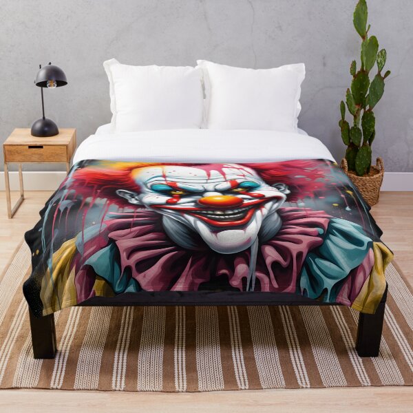 Item preview, Nightmare Carnival: Payaso goteando pintura en aerosol designed and sold by javaoverride.