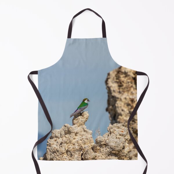 Item preview, Green and Purple Bird Rests on Rocks designed and sold by SafariByMarisa.