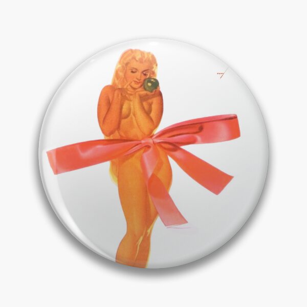 Item preview, Vintage "Christmas Eve" Pin Up Girl George Petty designed and sold by recuni.