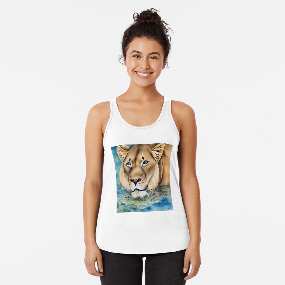 Item preview, Racerback Tank Top designed and sold by Takutakina.