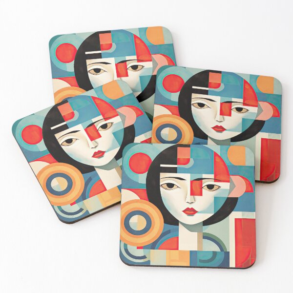 Item preview, Explore Simplistic & Minimalistic Japanese Geisha Portraits with a Majestic Touch designed and sold by ArtificialGenes.