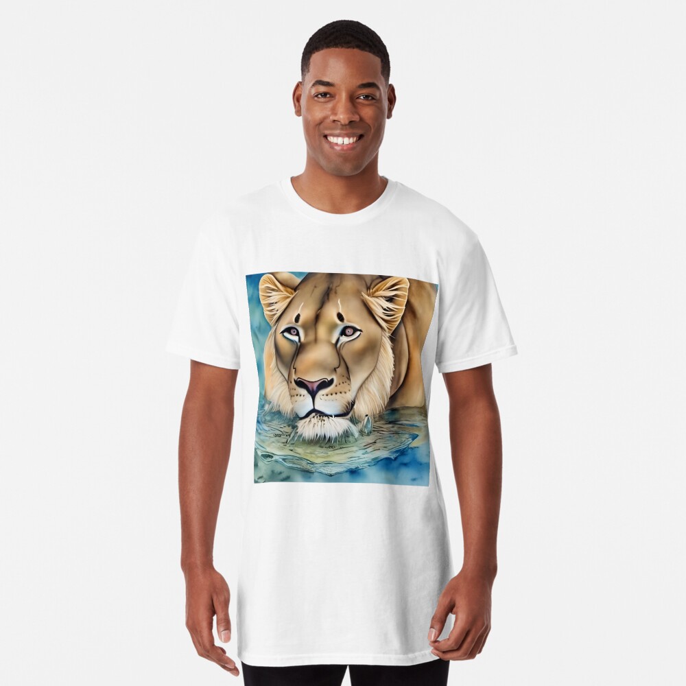 Item preview, Long T-Shirt designed and sold by Takutakina.