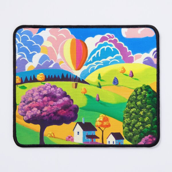 Item preview, Summer day naive art designed and sold by GORDON BRUCE ART.