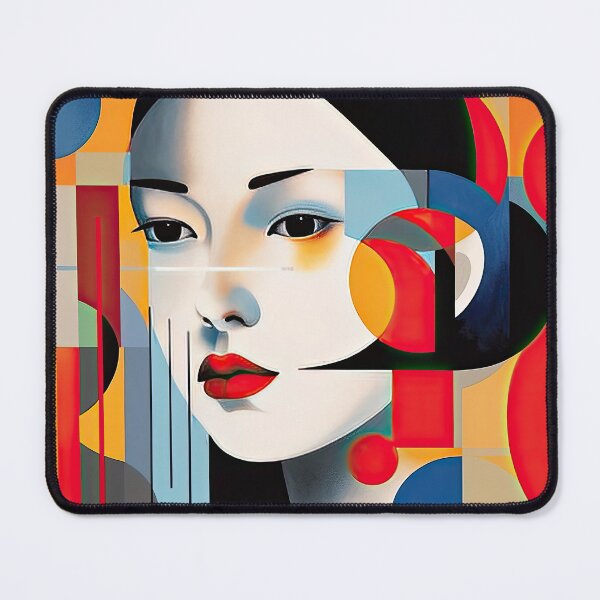Item preview, Explore Simplistic & Minimalistic Japanese Geisha Portraits with a Majestic Touch designed and sold by ArtificialGenes.